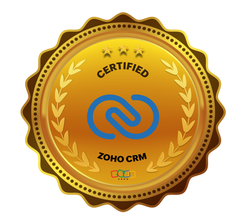 Zoho CRM Developer Certified certification badge